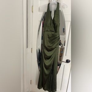 Martini Olive Bridesmaid Dress